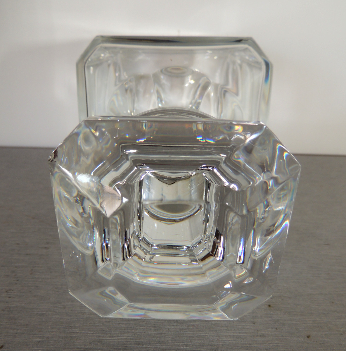 Baccarat Crystal Whiskey Decanter Harcourt Model Perfect Condition, 24.5 Cm High 20th Century-photo-2