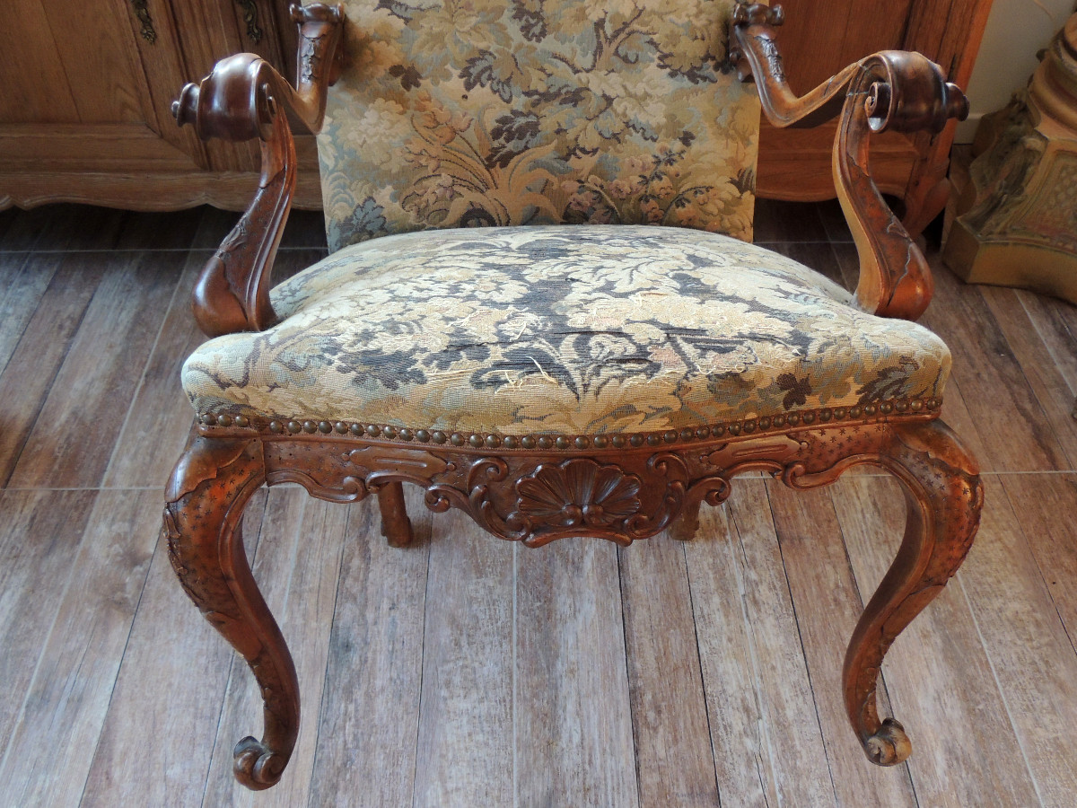 Louis XV Transitional Shepherdess Of Very Fine Craftsmanship From The End Of The 18th Century -photo-1