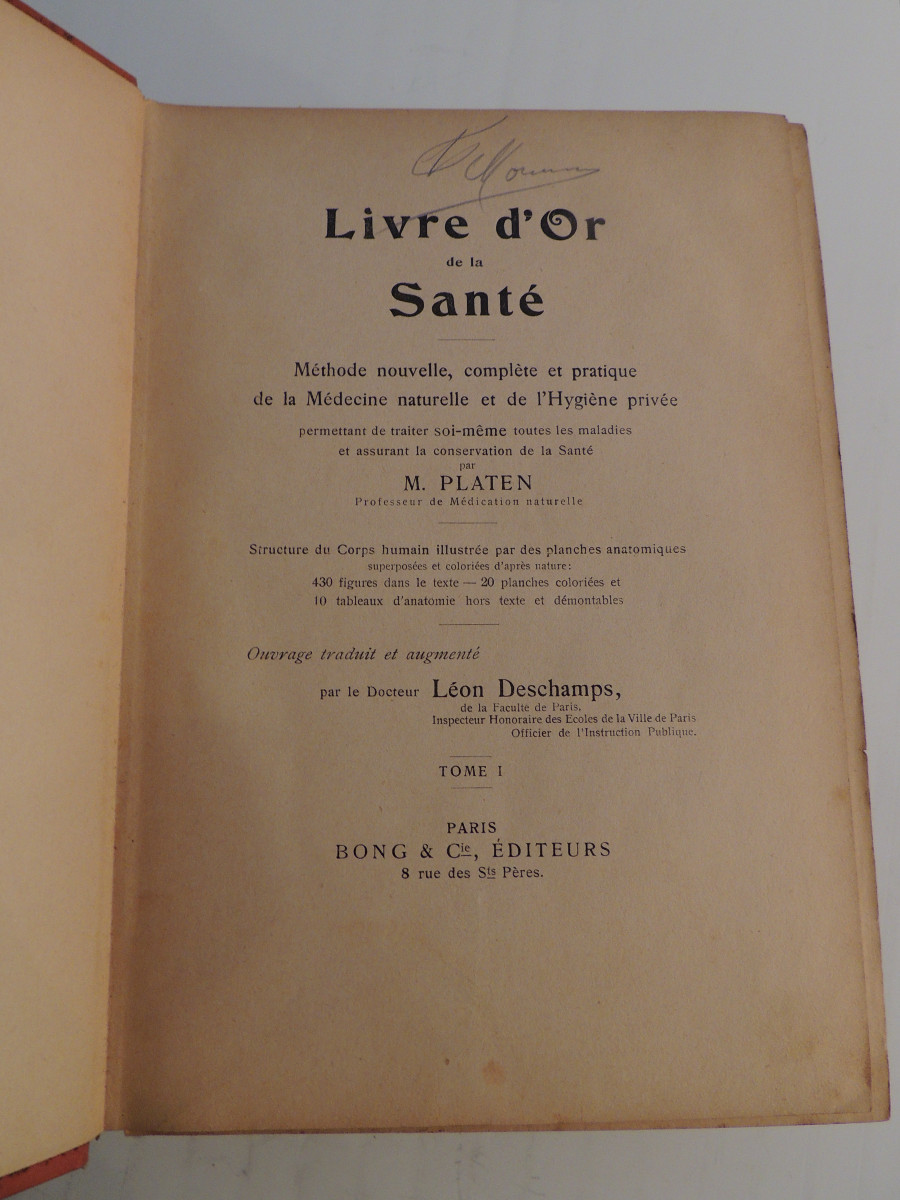 Golden Book Of Health, Bong & C.ie Paris Edition, Volumes 1 And 2 + Special Edition, Late 19th Century-photo-4
