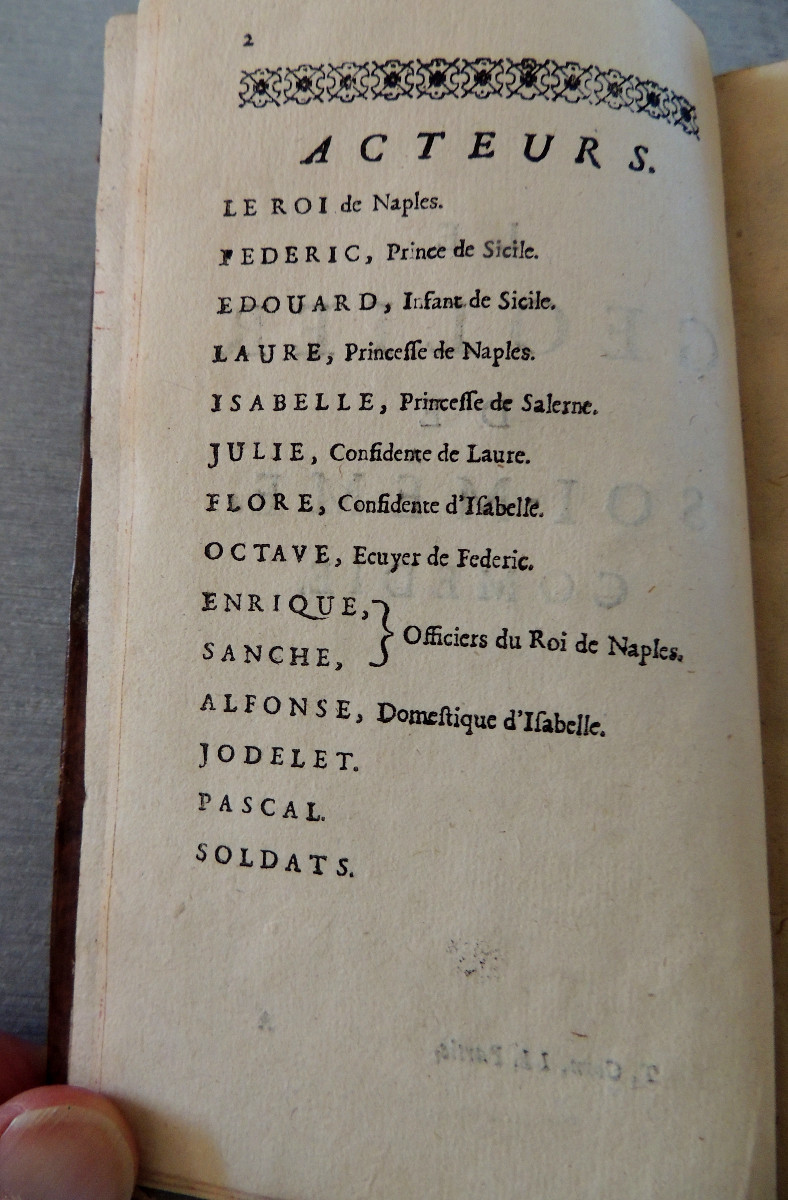 livre ancien , poémes dramatiques de T. Corneille , nouvelle édition , tome 2  à Paris en 1722-photo-2