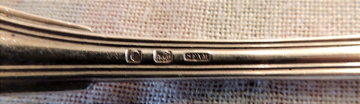 Silver-plated Metal Menagére Marked Sfam , 57 Pieces , Apollonox Knives With Round Tips , Art Déco-photo-7