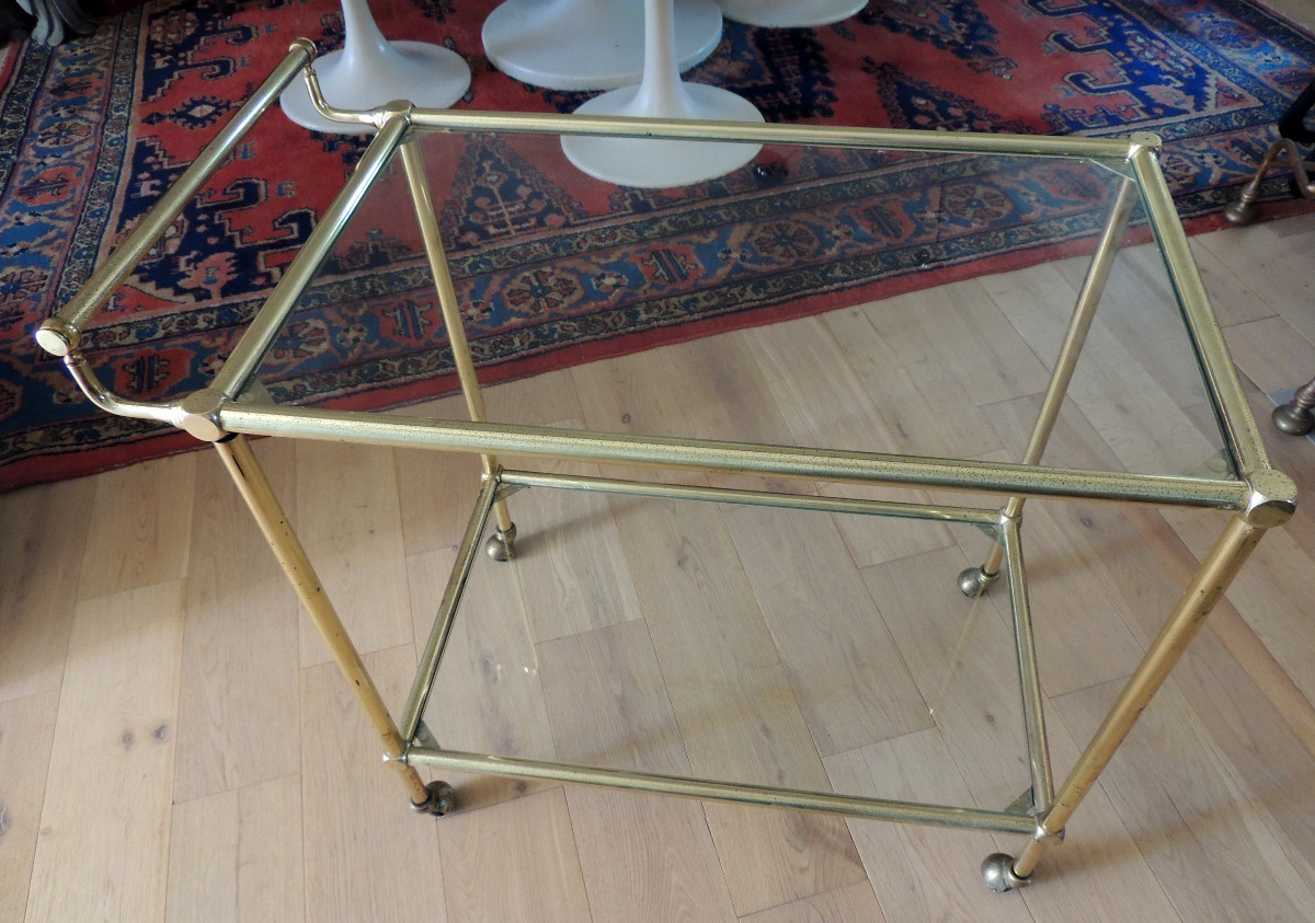 Table On Wheels , Serving Cart , Side Bar , Serving Table , -photo-3