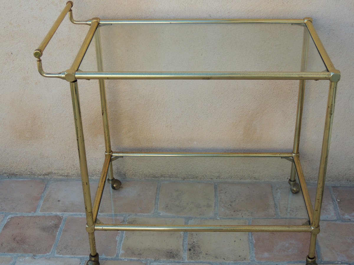 Table On Wheels , Serving Cart , Side Bar , Serving Table , -photo-4