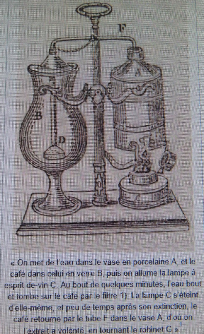 Coffee Siphon, Coffee Pot With Pendulum In Porcelain, Glass And Bronze, Napoleon III, 19th Century-photo-6