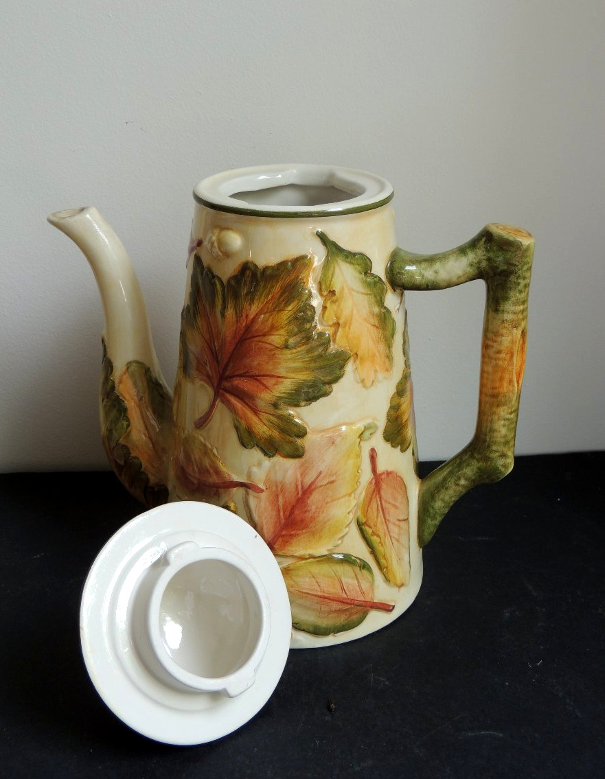 Porcelain Coffee Service, From Lancel In Paris, Shaped Pieces From The 20th Century-photo-4