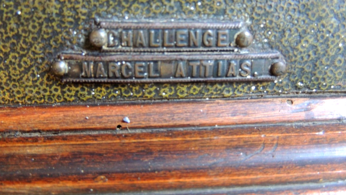 sculpture d'un athlète d'un sportif en régule de E. Bouret , challenge de Marcel Attias ,19 ème-photo-7