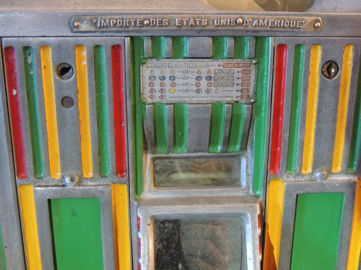 Jennings Duchess American Slot Machine Jackpot Version 1933.-photo-3