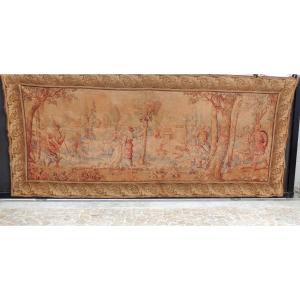 Late 19th Century Wool Tapestry, Large Model 3.65 M.