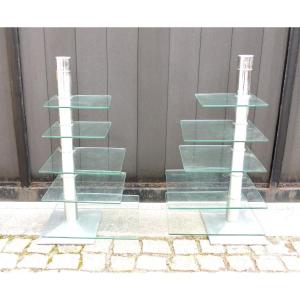 Display Stand, Store Servant, Showcase Shelf, 50s - 60s, 20th 