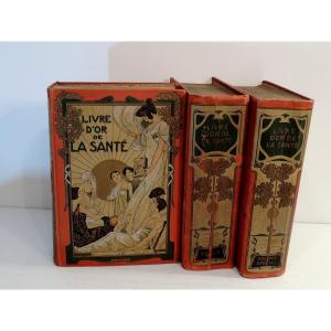 Golden Book Of Health, Bong & C.ie Paris Edition, Volumes 1 And 2 + Special Edition, Late 19th Century