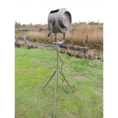 Old Cremer Projector On Its Original Stand For Cinema Or Photo Studio