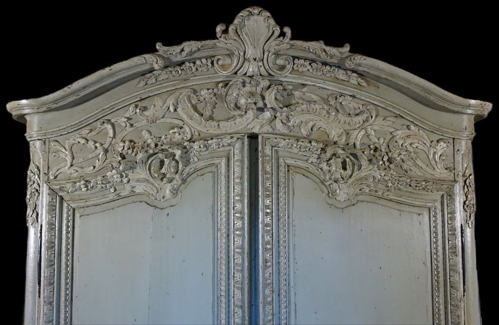 Armoire De Château De Style Louis XV-photo-4