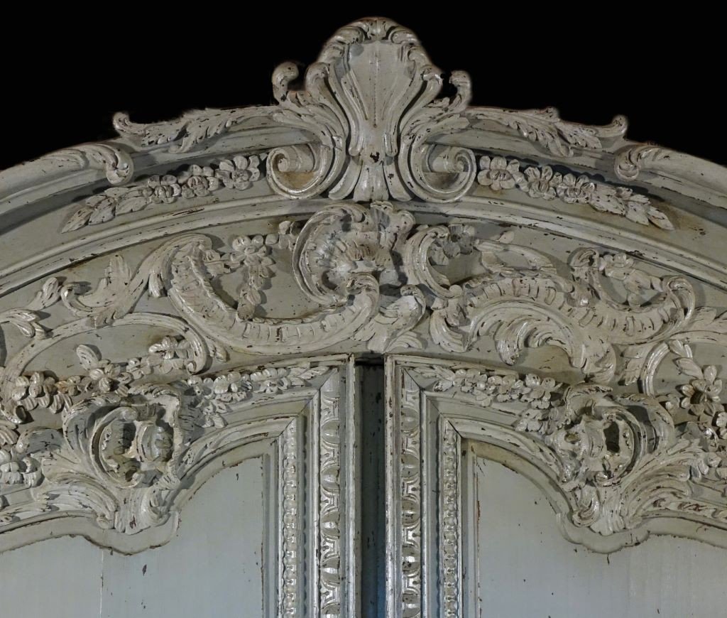 Armoire De Château De Style Louis XV-photo-4