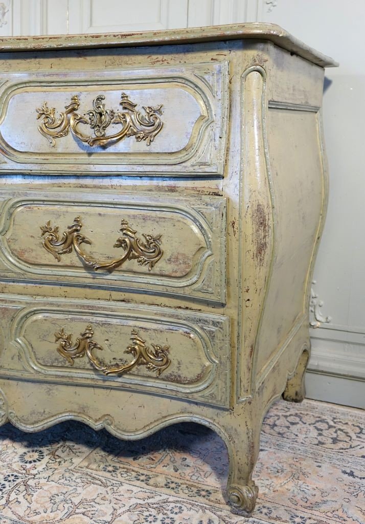Commode Tombeau d'époque Louis XV-photo-3