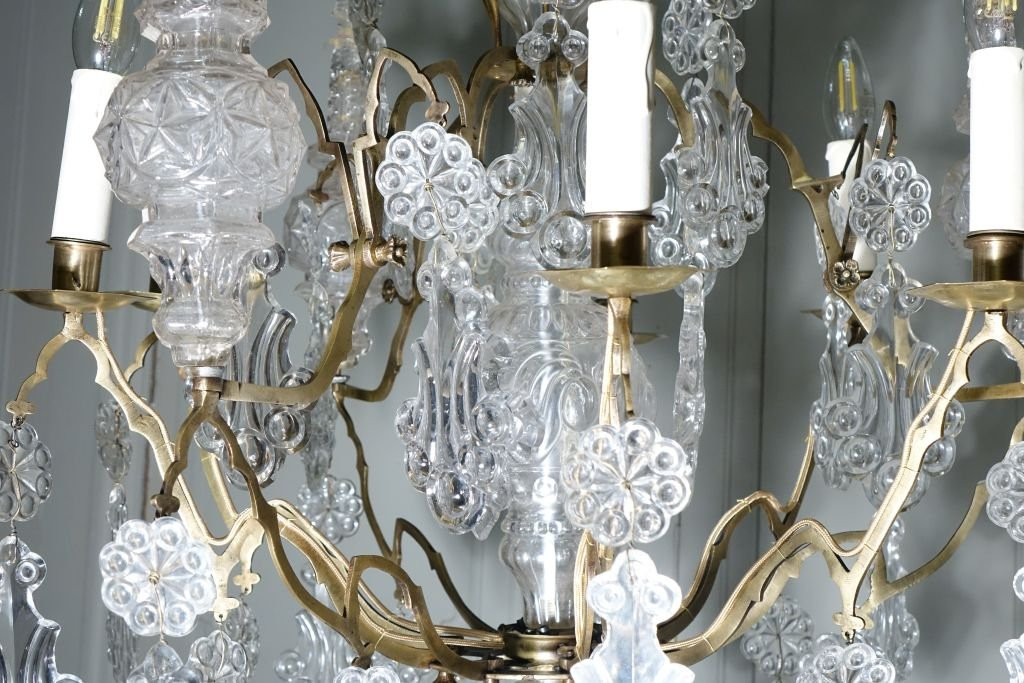 Large Church Cage Chandelier, Early 19th Century-photo-2