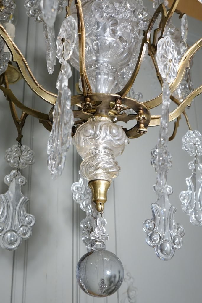 Large Church Cage Chandelier, Early 19th Century-photo-5