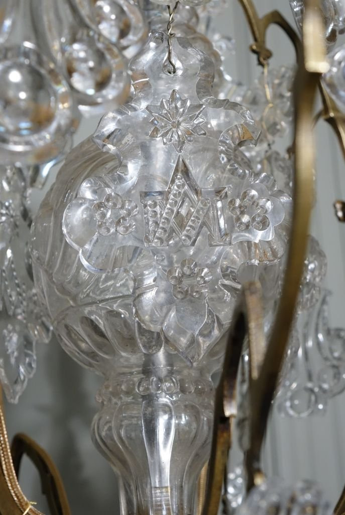 Large Church Cage Chandelier, Early 19th Century-photo-7