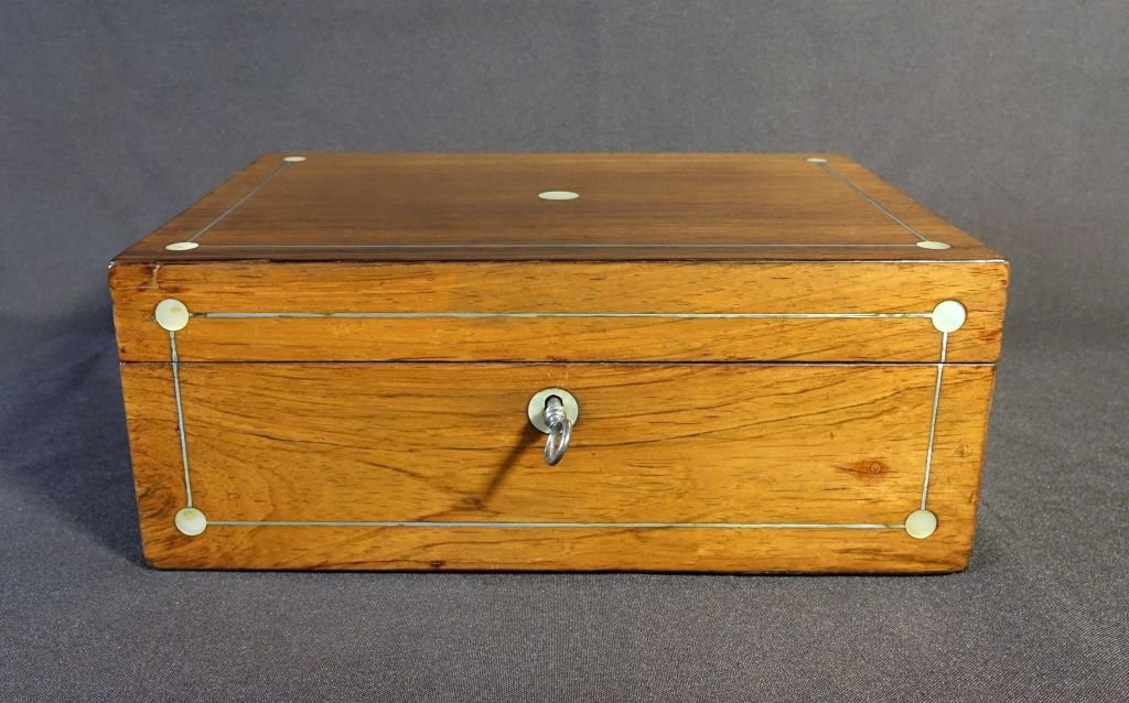 Coffret d’époque Louis XVI en palissandre-photo-3