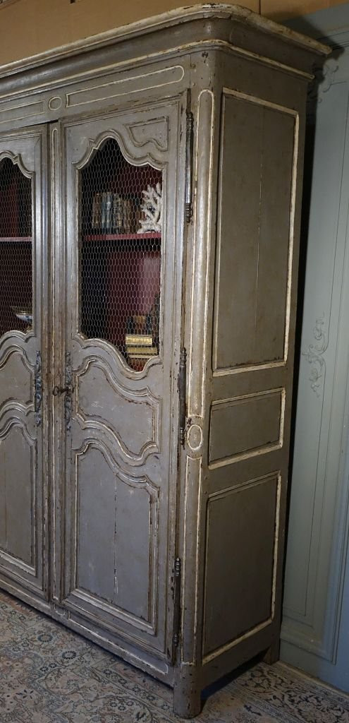 Bibliothèque d'époque Régence / Louis XV-photo-4