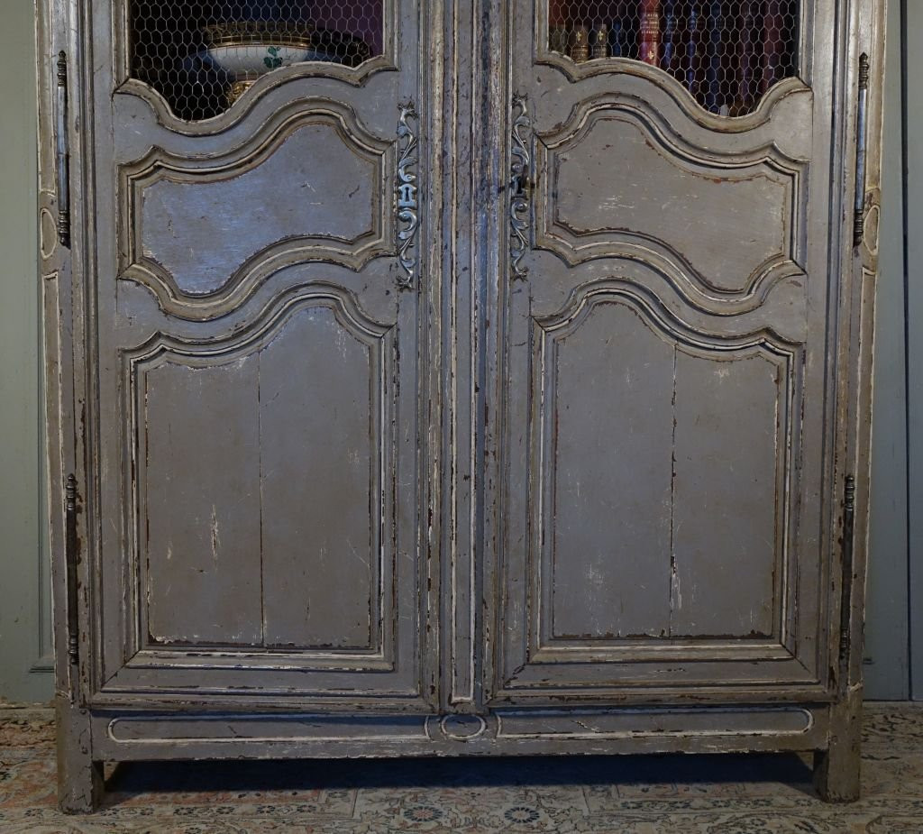 Bibliothèque d'époque Régence / Louis XV-photo-5