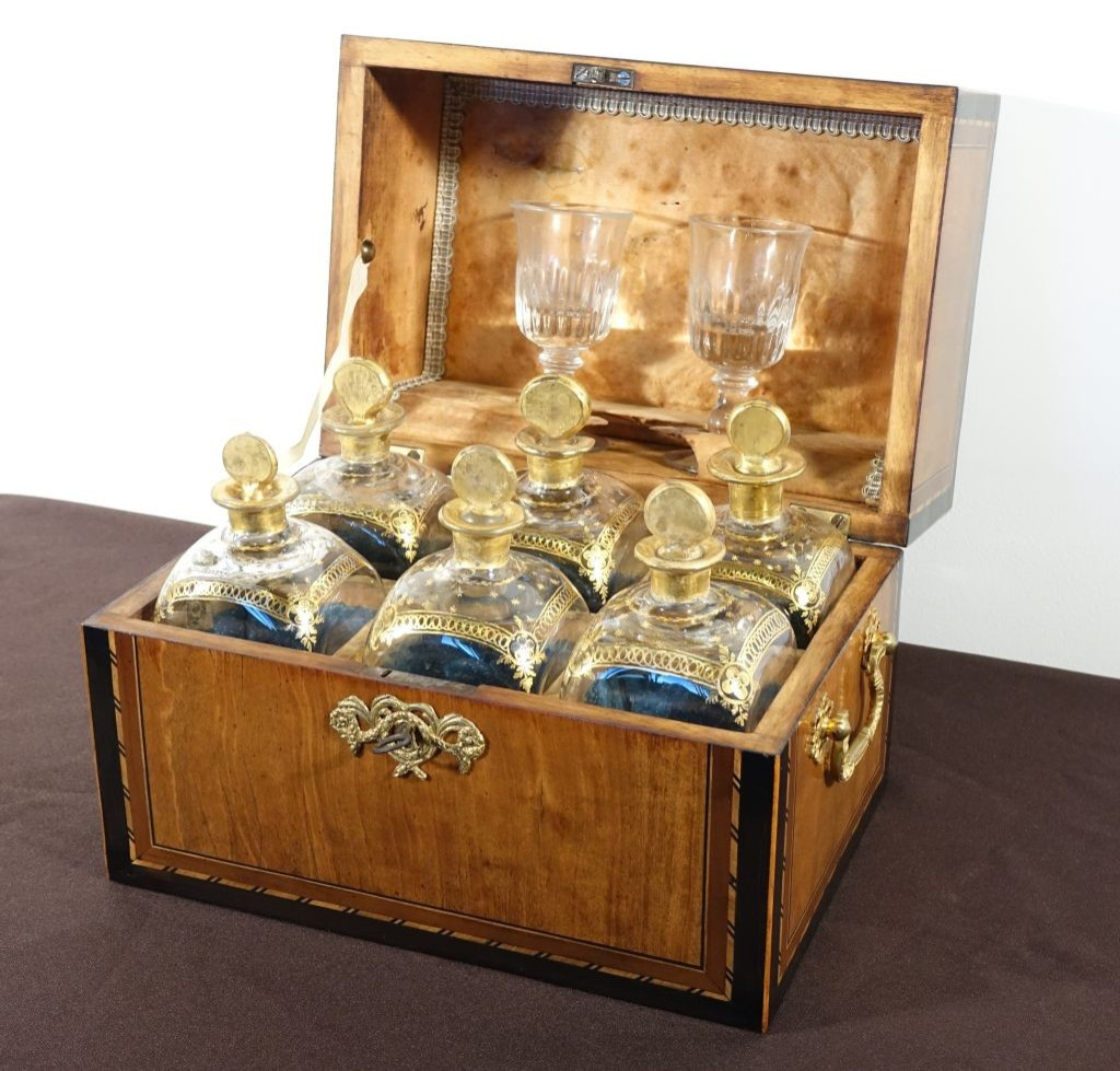 Cave à liqueur d'époque XVIIIème