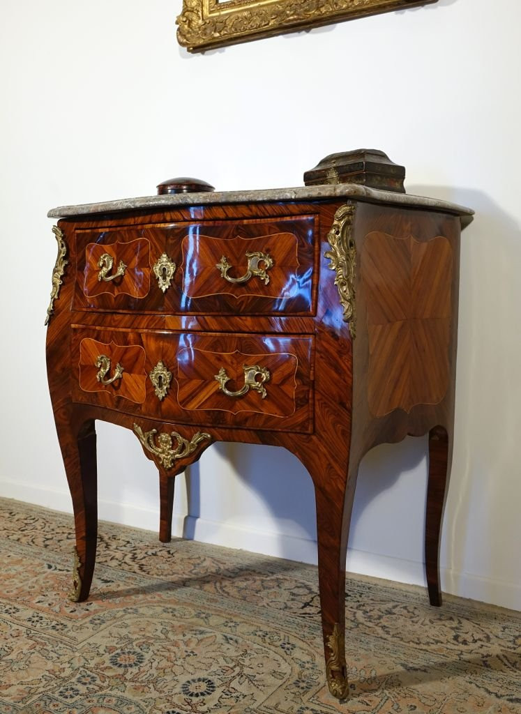 Commode d'entre deux estampillée C.I DUFOUR-photo-3