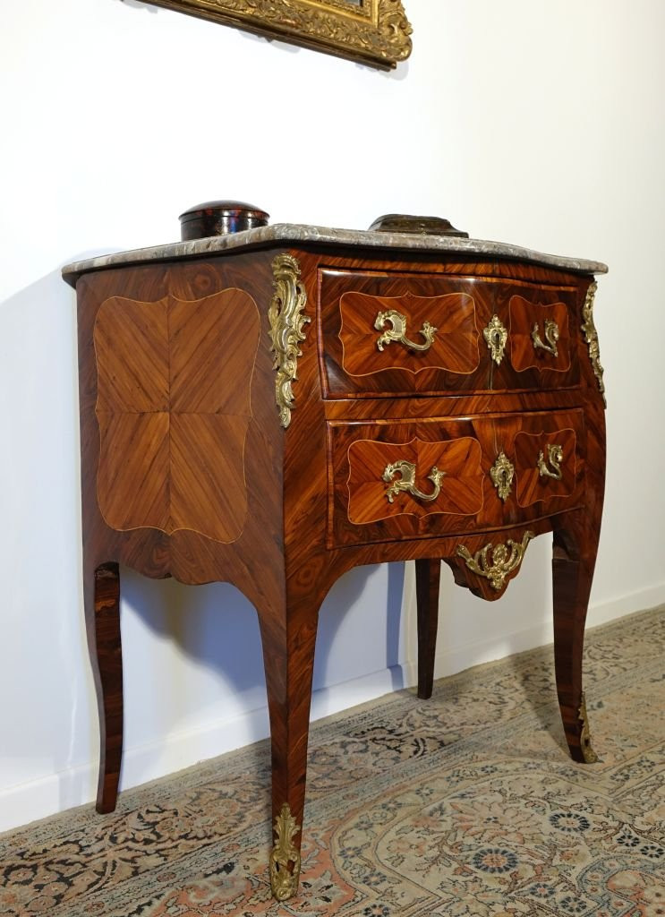 Commode d'entre deux estampillée C.I DUFOUR-photo-4