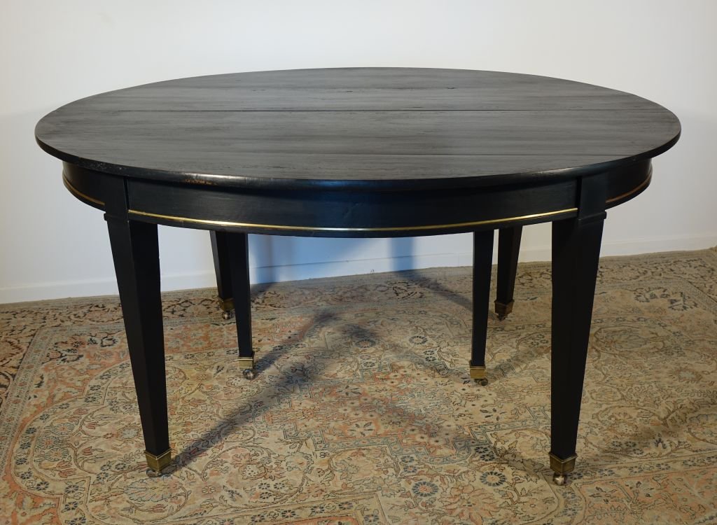 Grande table de salle à manger d'époque Directoire-photo-2