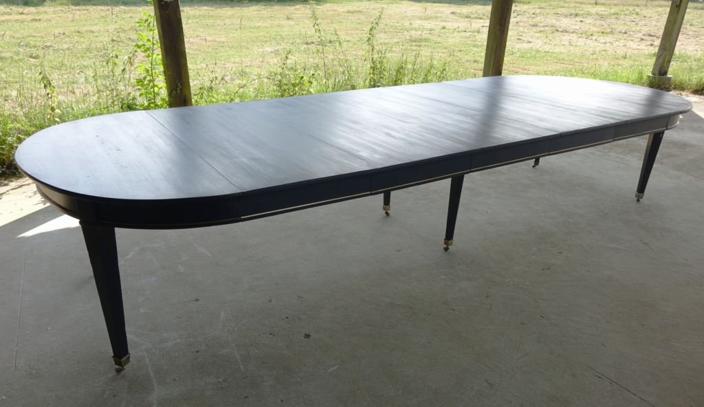 Grande table de salle à manger d'époque Directoire-photo-3