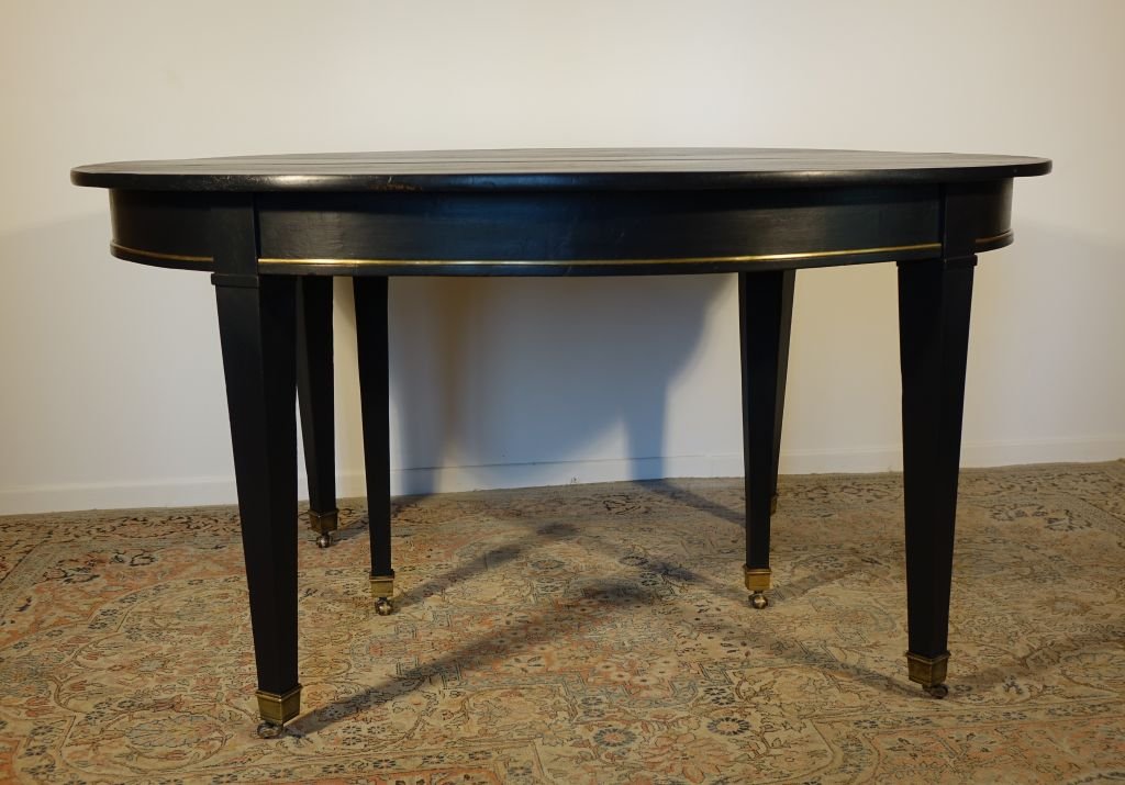 Grande table de salle à manger d'époque Directoire-photo-4