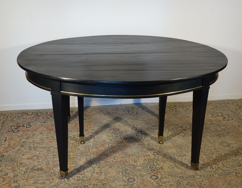 Grande table de salle à manger d'époque Directoire-photo-1