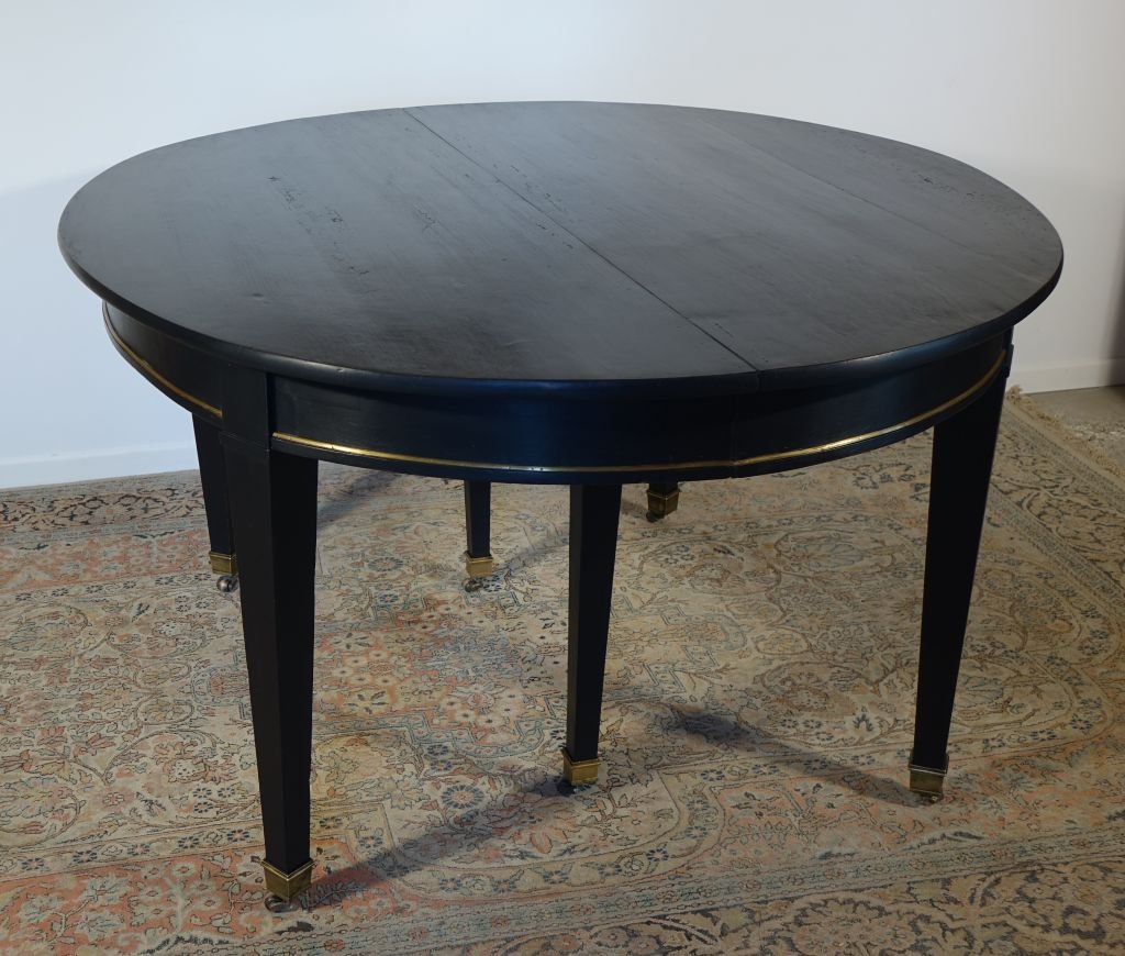 Grande table de salle à manger d'époque Directoire-photo-2