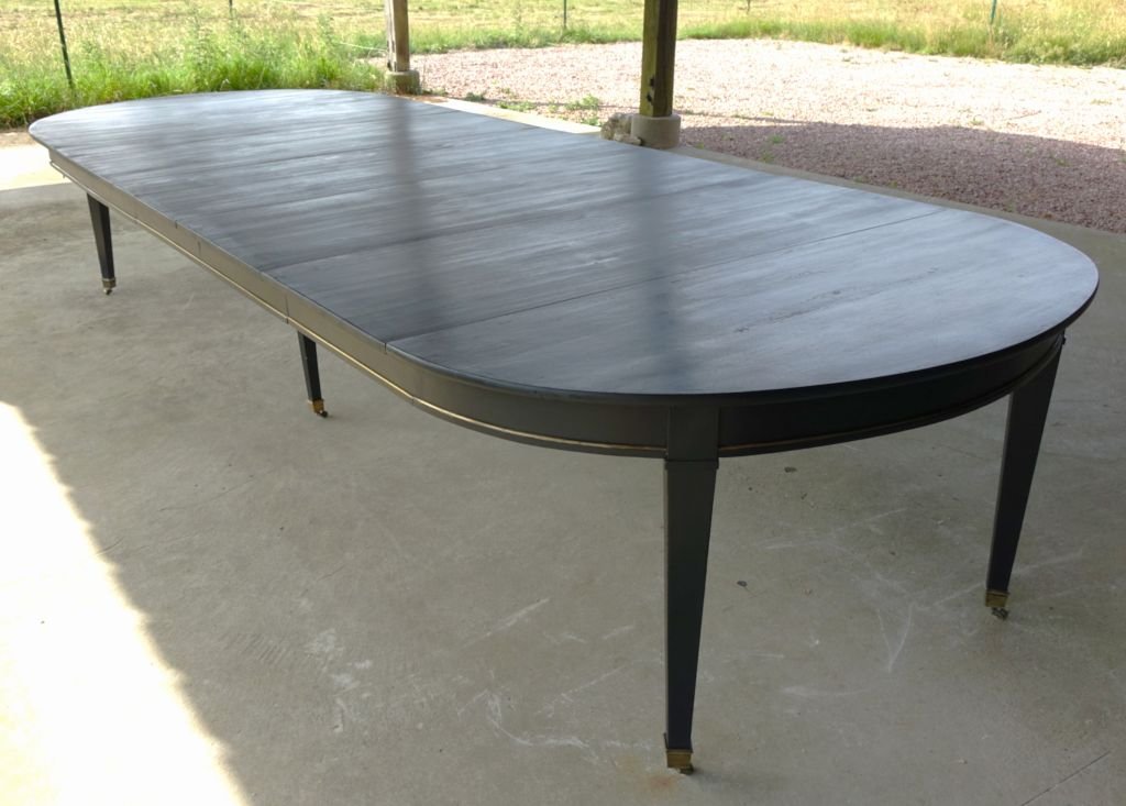 Grande table de salle à manger d'époque Directoire