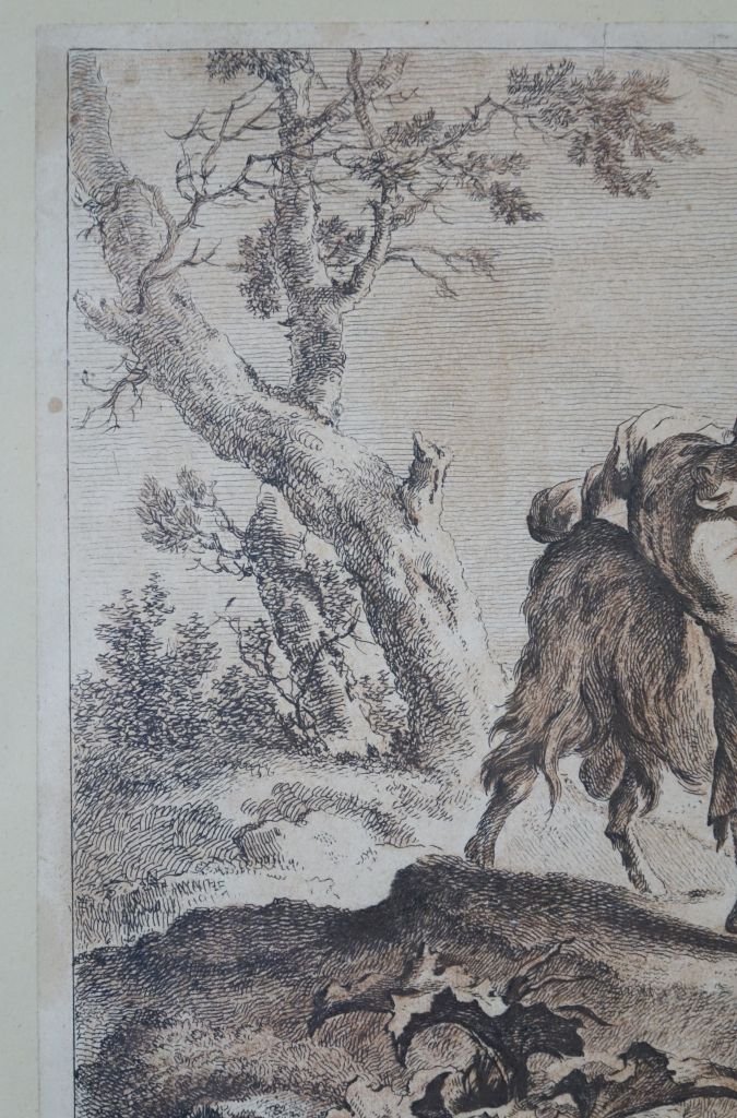 Engraving After J.h. Roos, Late 18th Century-photo-4