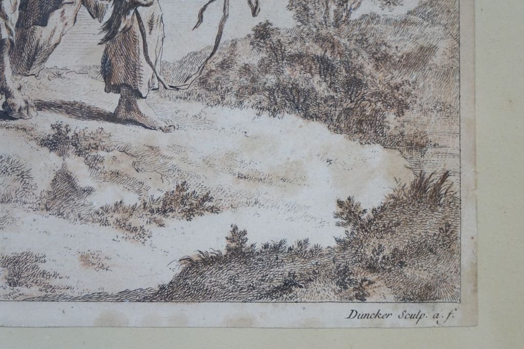 Engraving After J.h. Roos, Late 18th Century-photo-2