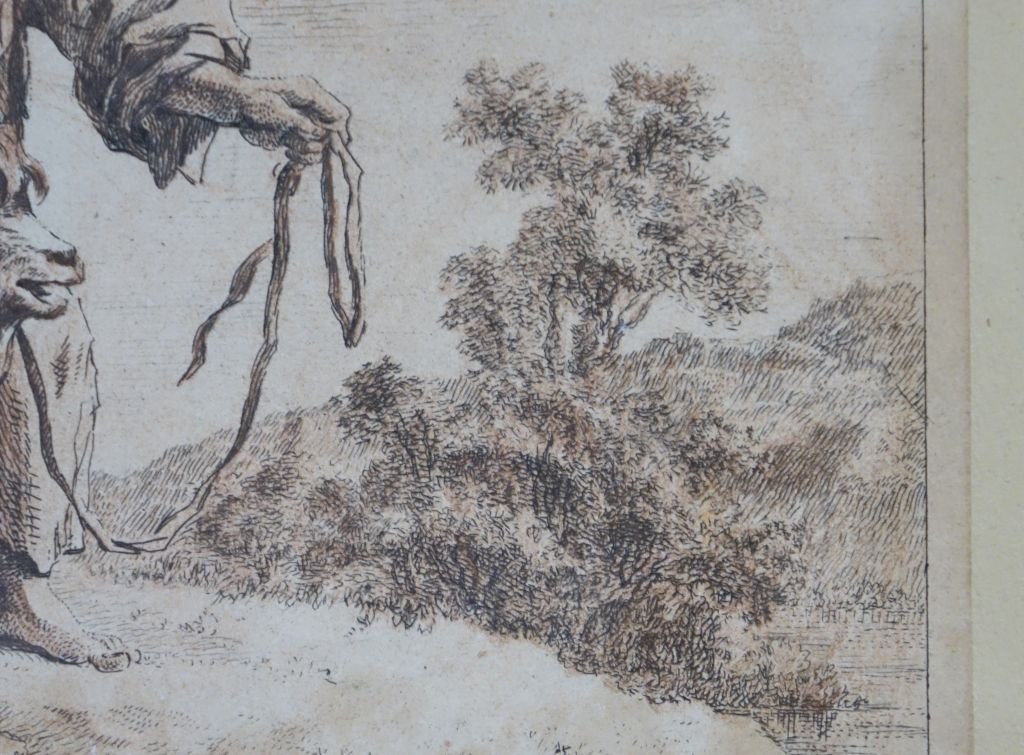Engraving After J.h. Roos, Late 18th Century-photo-3