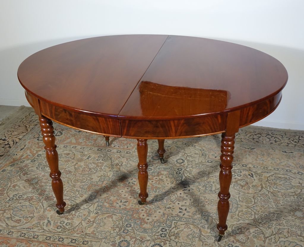Antique Restoration-era Dining Table-photo-2