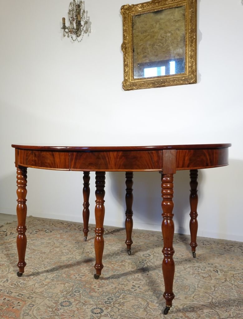 Antique Restoration-era Dining Table-photo-4