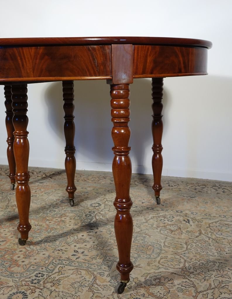 Antique Restoration-era Dining Table-photo-2