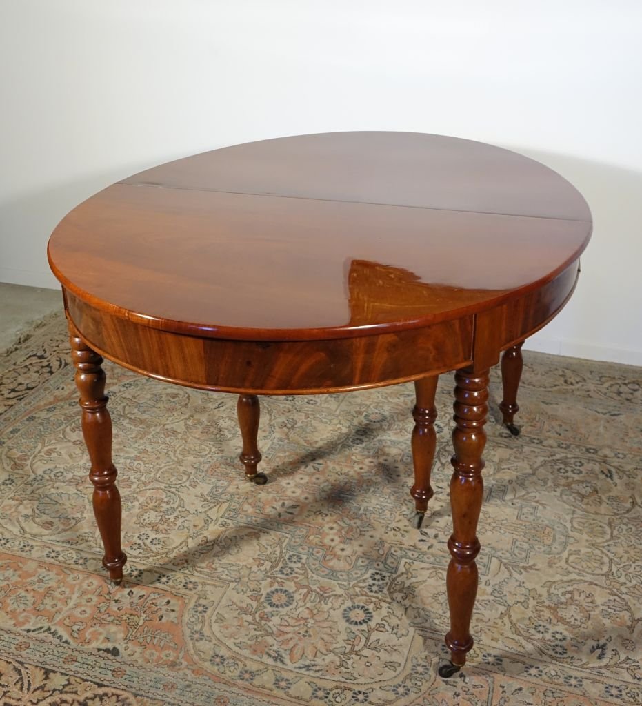 Antique Restoration-era Dining Table-photo-4
