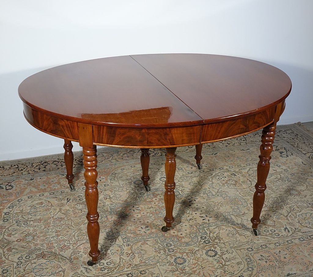 Antique Restoration-era Dining Table-photo-5