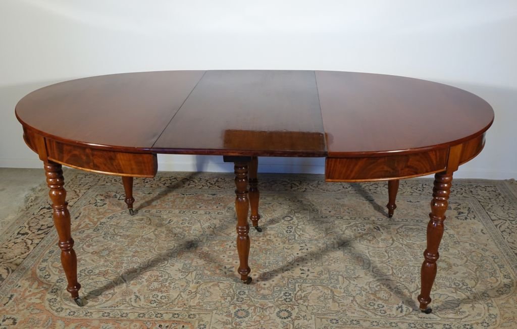 Antique Restoration-era Dining Table-photo-6