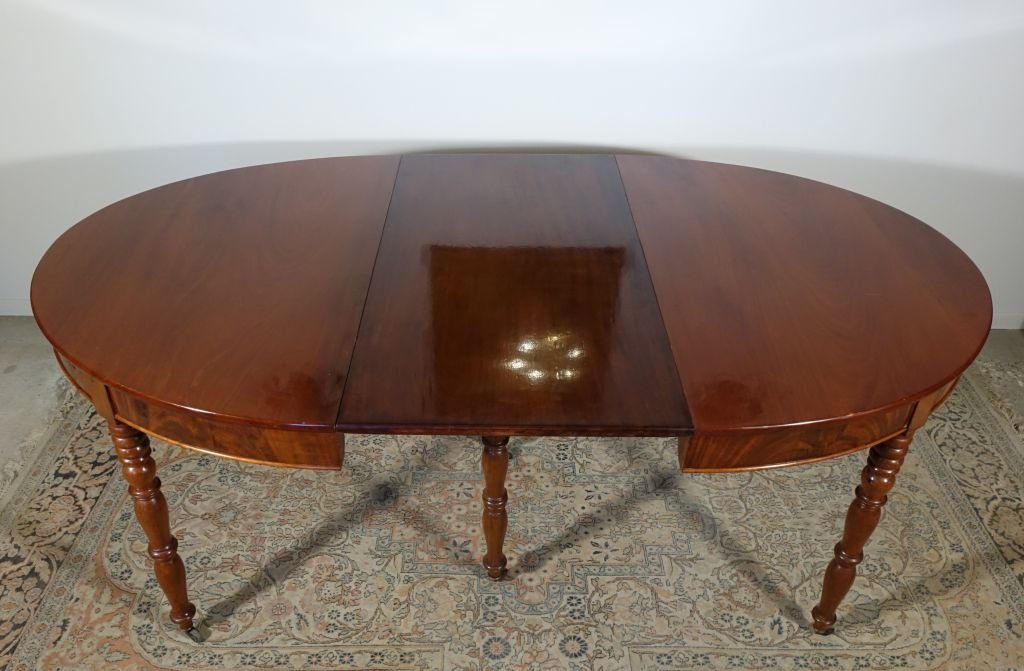 Antique Restoration-era Dining Table-photo-7
