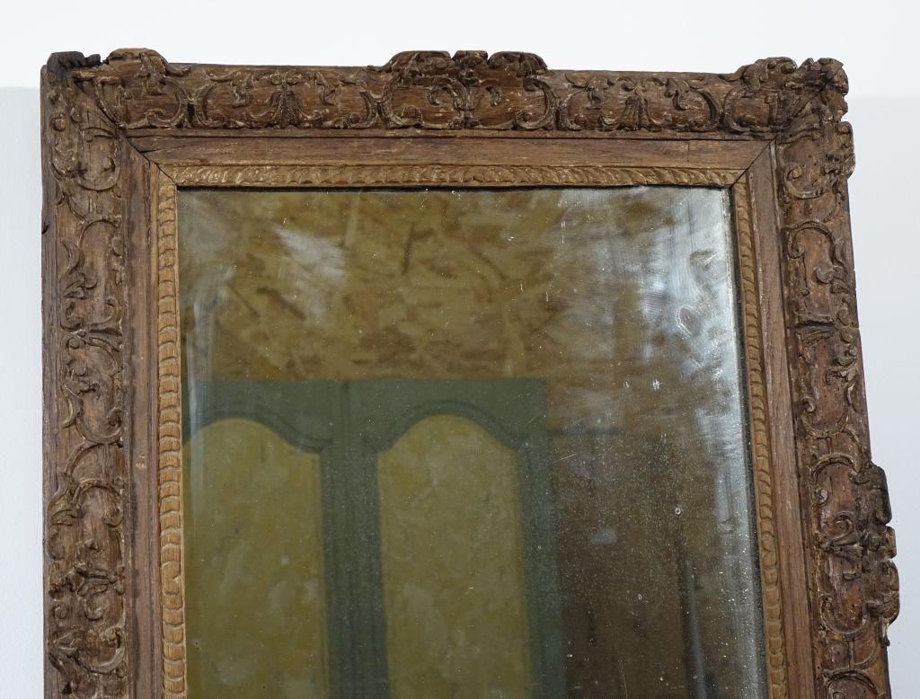 Regency-era Oak Mirror-photo-2