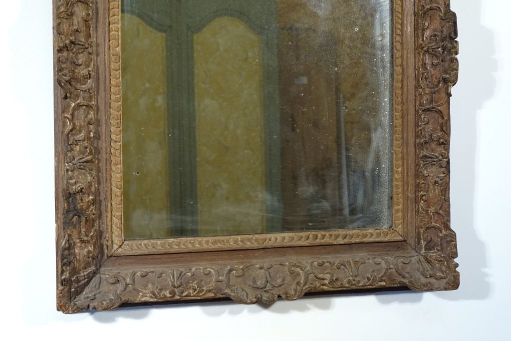 Regency-era Oak Mirror-photo-3