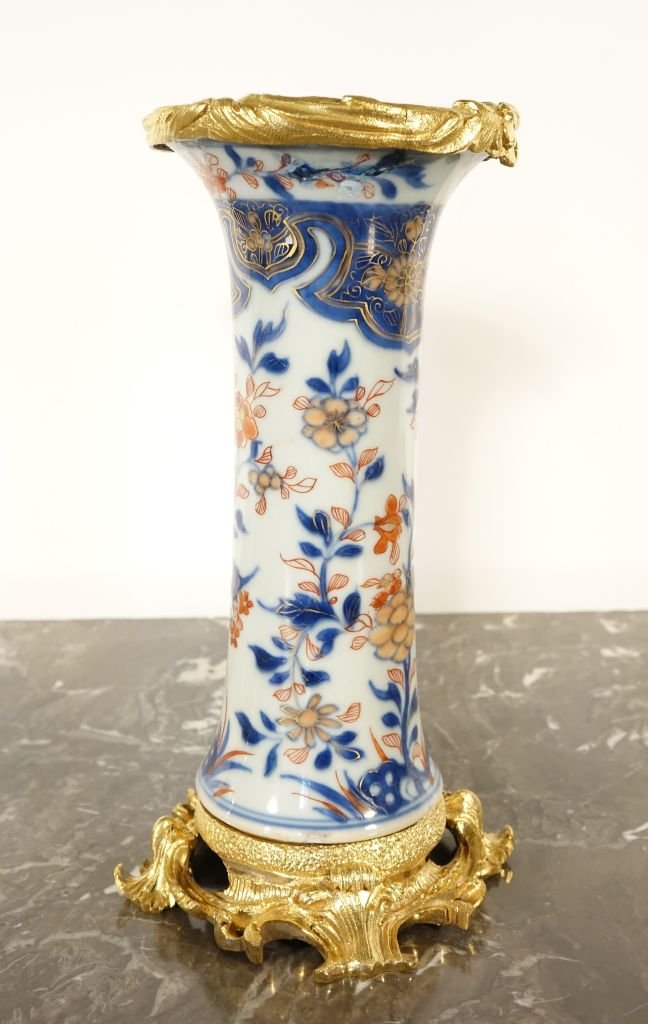 Pair Of Imari Porcelain Vases-photo-2