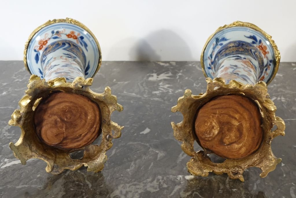 Pair Of Imari Porcelain Vases-photo-5