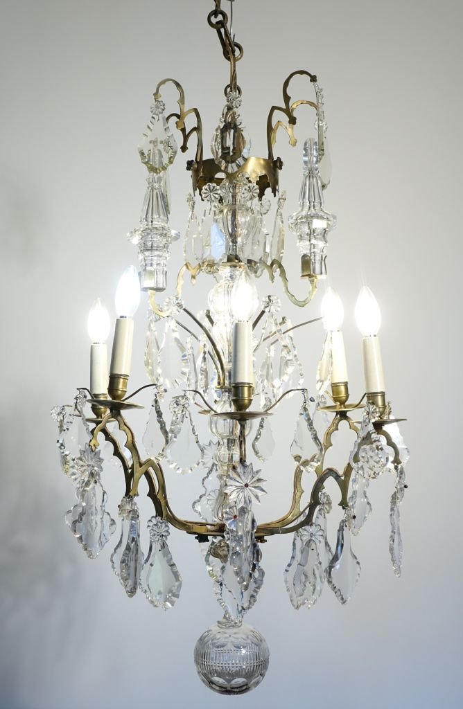 Late 18th-century Gilded Bronze Chandelier