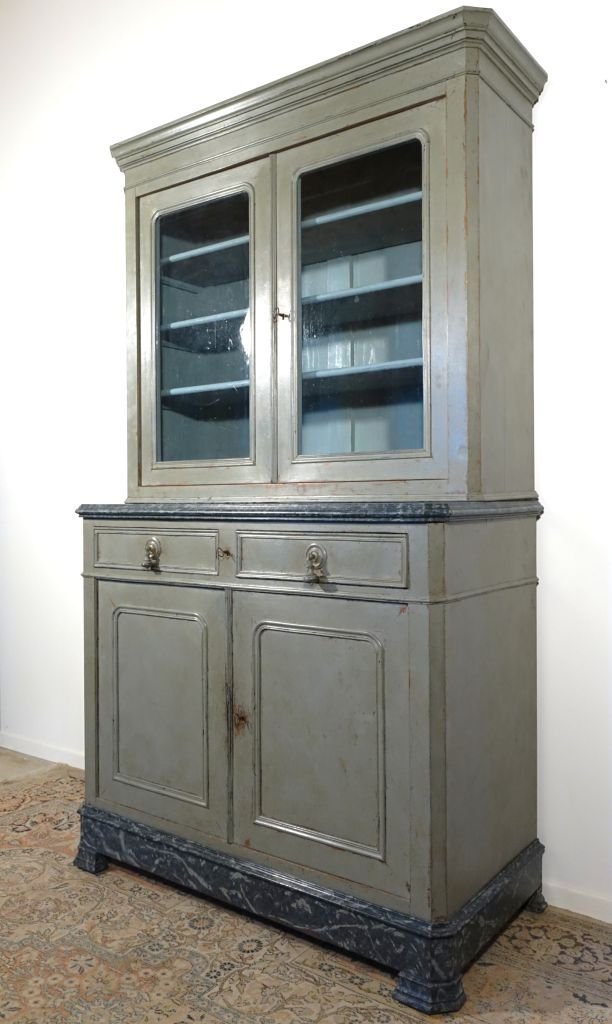Painted Sideboard From The Napoleon III Period-photo-4