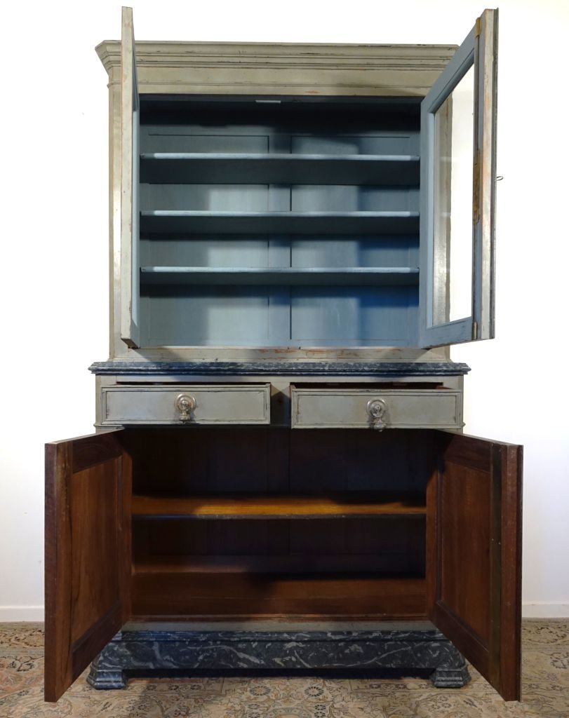 Painted Sideboard From The Napoleon III Period-photo-2